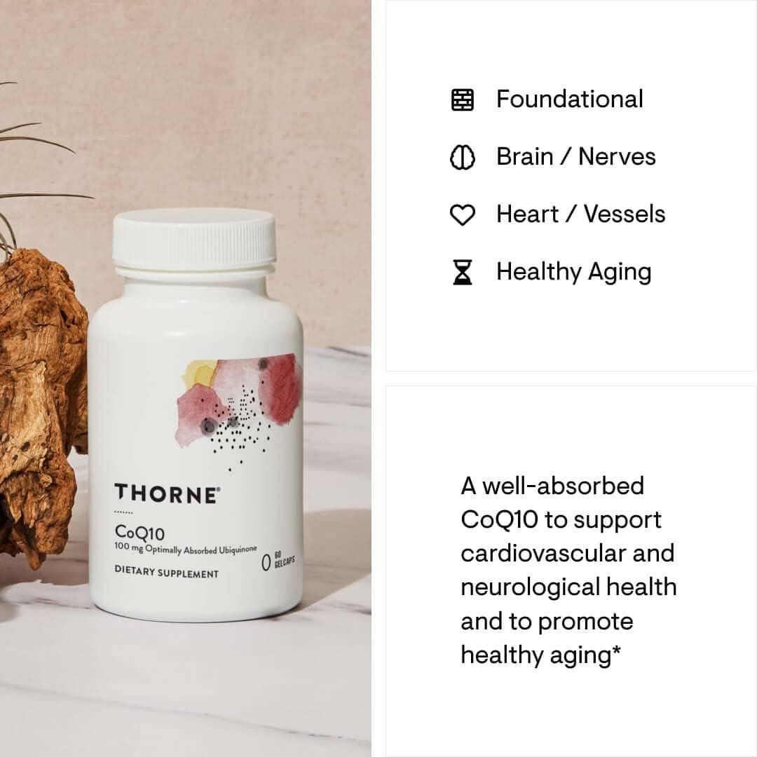 THORNE CoQ10 - 60 Gelcaps